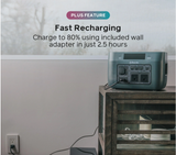 BaseCharge 600+ 622 Wh Portable Power Station